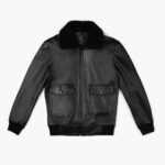 Blouson D'aviateur Noir Sunday – Image 5