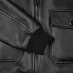 Blouson D'aviateur Noir Sunday – Image 8