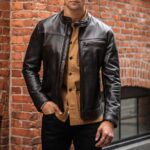 Blouson Roadster Samedi Café Noir – Image 2
