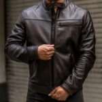 Blouson Roadster Samedi Café Noir – Image 4