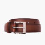 Brandy Mercredi Ceinture En Cuir Classique Pour Hommes