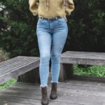 Ceinture En Cuir Classique Pour Femme En Daim Olive Foncé Mardi – Image 6