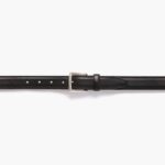 Ceinture En Cuir Classique Pour Femme Lundi Noir – Image 3