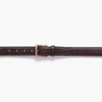 Ceinture En Cuir Classique Pour Femme Mercredi Marron – Image 3