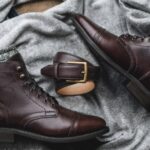 Ceinture En Cuir Classique Pour Femme Mercredi Marron – Image 7