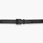 Ceinture En Cuir Classique Pour Femme Sunday Noir Mat – Image 3