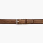 Ceinture En Cuir Classique Pour Hommes Cuivré Brûlé Samedi – Image 3