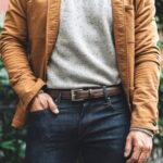 Ceinture En Cuir Classique Pour Hommes De Noyer Mercredi – Image 5