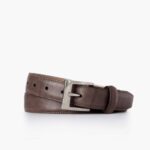 Ceinture En Cuir Classique Pour Hommes Old English Samedi