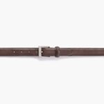 Ceinture En Cuir Classique Pour Hommes Old English Samedi – Image 3