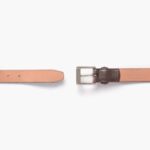 Ceinture En Cuir Classique Pour Hommes Old English Samedi – Image 4
