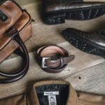Ceinture En Cuir Classique Pour Hommes Old English Samedi – Image 7