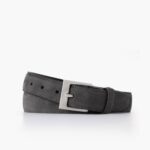 Ceinture En Cuir Classique Pour Hommes Shadow Grey Friday