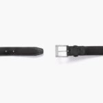 Ceinture En Cuir Classique Pour Hommes Shadow Grey Friday – Image 4