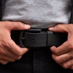 Ceinture En Cuir Héritage Noir Mat Pour Hommes Dimanche – Image 6