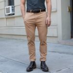 Ceinture En Cuir Héritage Pour Homme Lundi Cacao – Image 6