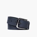 Ceinture En Cuir Héritage Pour Homme Marino Mat Jeudi
