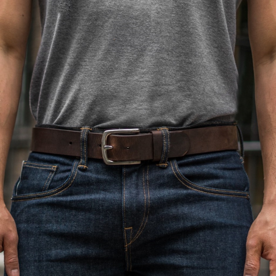 Ceinture En Cuir Heritage Pour Hommes Arizona Adobe Friday – Image 5