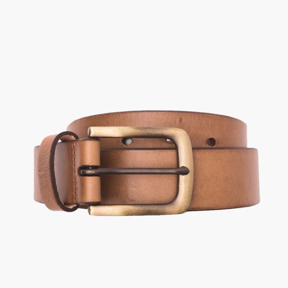 Ceinture En Cuir Héritage Pour Hommes Mardi Naturel – Image 1