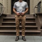 Ceinture En Cuir Raffiné Pour Homme Café Noir Mercredi – Image 6