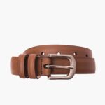 Ceinture En Cuir Raffiné Pour Hommes Jeudi Châtaignier – Image 2