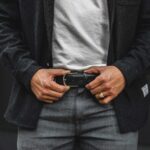Ceinture En Cuir Richelieu Pour Hommes Mercredi Noir – Image 5
