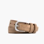 Ceinture Homme En Cuir Raffiné Grès Lundi