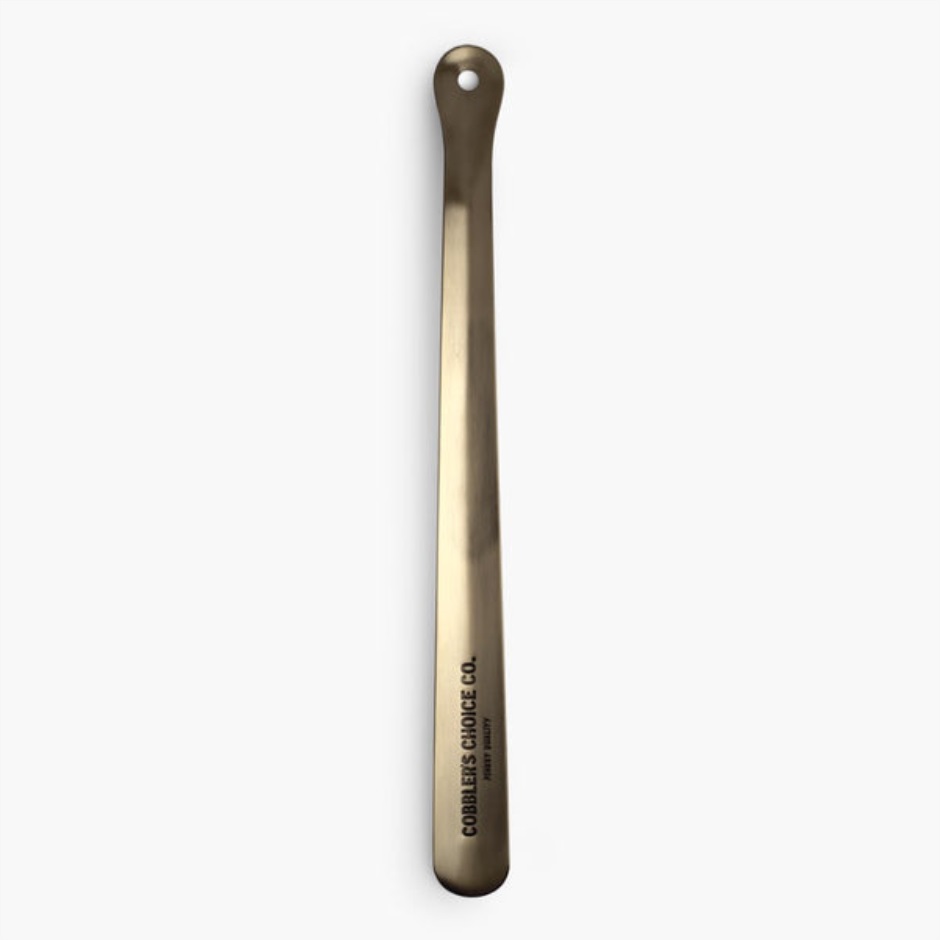 chausse_pied_en_metal_16_thursday_cobblers_choice_laiton_brosse.jpg Chausse-pied En Métal 16'' Thursday Cobbler's Choice Laiton Brossé – Image 1