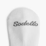 Chaussette Classique No Show Pour Hommes Du Samedi Blanc – Image 4