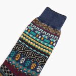 Chaussette Sodello Giza Blue Iris Pour Homme Mercredi – Image 3