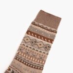 Chaussettes Sodello Geo Monday Taupe Pour Homme – Image 3