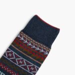 Chaussettes Sodello Verona Pour Hommes Jeudi Pacifique Bleu – Image 3