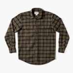 Chemise Alaskan Guide Plaid Monday Vert Loutre-noir – Image 2