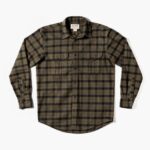 Chemise Alaskan Guide Plaid Monday Vert Loutre-noir