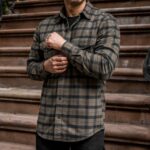 Chemise Alaskan Guide Plaid Monday Vert Loutre-noir – Image 5