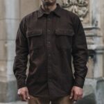 Chemise Flanelle Champ Cigare Marron Mardi – Image 6