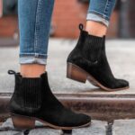 Dreamer Bootie Daim Noir Mercredi – Image 7