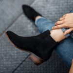 Dreamer Bootie Daim Noir Mercredi – Image 8
