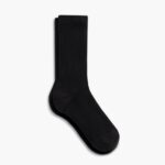 Friday Sodello Classic Crew Sock Noir Pour Femme