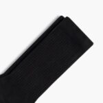 Friday Sodello Classic Crew Sock Noir Pour Femme – Image 3