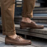 Hickory Mocassins Cousus à La Main Mercredi – Image 7