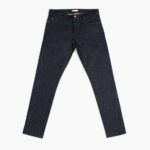 Indigo (slim Tapered) Jean Slim Fuselé à Lisière Du Samedi – Image 2