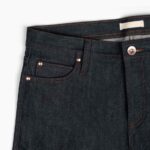 Indigo (slim Tapered) Jean Slim Fuselé à Lisière Du Samedi – Image 5