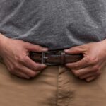 Jeudi Café Noir Ceinture En Cuir Classique Pour Hommes – Image 5
