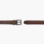 Jeudi Ceinture En Cuir Classique Pour Hommes Moka – Image 4