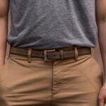 Jeudi Ceinture En Cuir Classique Pour Hommes Moka – Image 5