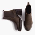 KO Du Mardi En Daim Olive Foncé – Image 5