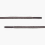 Lacets Plats Coton Ciré Lundi Gris – Image 3