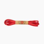 Lacets Plats Coton Ciré Rouge Samedi