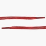 Lacets Plats Coton Ciré Rouge Samedi – Image 4